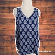 Tank TOP OLD NAVY NAVY NAVY FLOWER