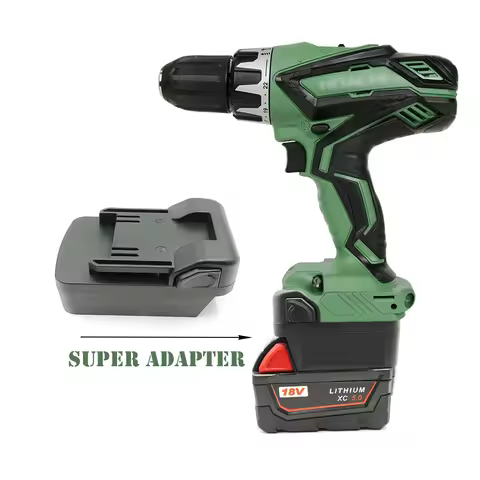 Battery Adaptor for Milwaukee 18V to hitachi 18V and hikoki 18V tool use