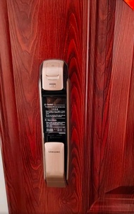 三星（SAMSUNG）家用全自动智能锁指纹入户防盗门木门蓝牙刷卡密码电子门锁