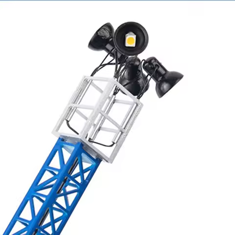 1 Model Railway Lamp Sand Table Architecture Building Railroad Layout Beacons Lattice Mast Lamp Brig