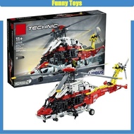 Mechanical Set Airbus H175 Rescue Helicopter 42145 Model Building Block Toys (2000+/PCS) Suitable fo