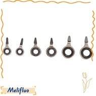 MELIFLUO 60PCS Rod Tip Guide Repair Kit, Lightweight Stainless Steel Fishing Rod Tip Repair Kit, Dur