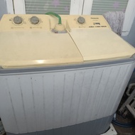 mesin cuci 2 tabung 14 kg panasonic