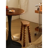 Household Mini French Entrance High Small Narrow Things Doorway Storage Stool Retro Super Bedside Ta