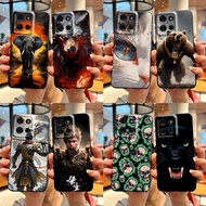 For Motorola Moto G75 5G Casing Cool Black Myth Wukong Painted Soft Matte Silicone Phone Case For Mo
