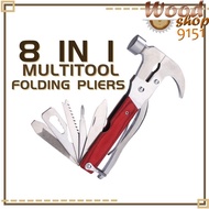 Multitool Folding Pliers Handtool Hammer Outdoor Camping Hatchet Multi-Functional Stainless Steel Su