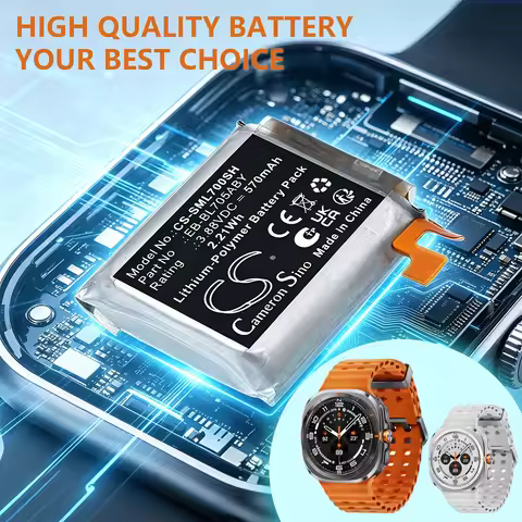 3.88V 570mAh Smartwatch Battery EB-BL705ABY for Samsung Galaxy Watch 7 Ultra 47mm Ultra 2025 47mm SM