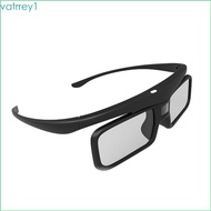 VIVI 3D DLP Link Active Shutter Eyeglasses for All DLP Projector Rechargeable Eyewear