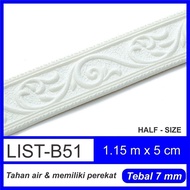 Paket 10 Pcs Lis Wallpaper Dinding 3D Timbul Wall Moulding List Wallpaper Tembok Kamar Aesthetic