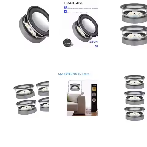B95C External Loudspeaker 40mm 1.5inch Full Ranged Speaker 4Ohm 3W Horn