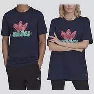 Adidas 5 AS TEE [H13480] 男女 短袖上衣 T恤 國際版 純棉 舒適 寬鬆 情侶穿搭 深藍