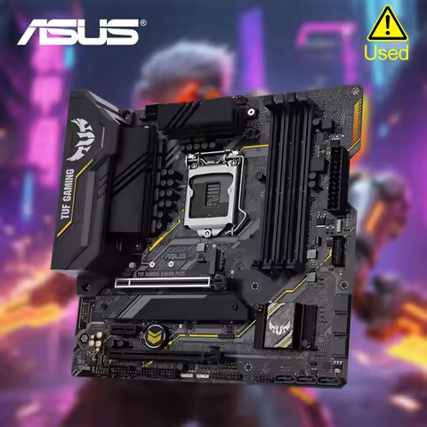 ASUS TUF GAMING B460M-PLUS Intel B460 Motherboard Micro ATX For LGA 1200 CPU I5 10400F 10600K I7 107