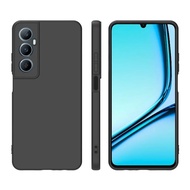 For Realme C65 4G Case C 65 TPU Soft Black Slim Matte Silicone Case for Realme C65 4G RMX3910 Back C