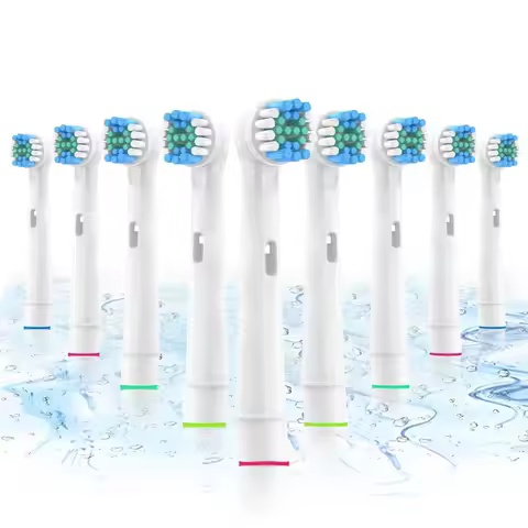 Replacement Brush Heads for Oral‑B Advance Power, Pro Health, 3D Excel, Vitality Precision Clean Ele