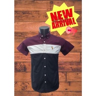 short sleeve shirts for men, 100% cotton, have size S-4XL