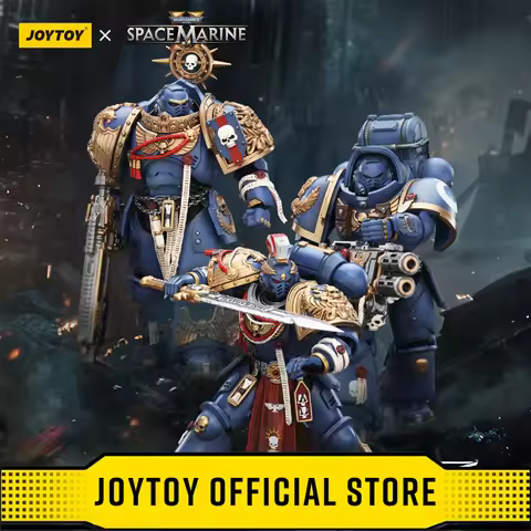 JOYTOY Warhammer 40k 1/18 Action Figures Ultramarines Heavy Relic Primus Armor with Heavy Relic Bolt