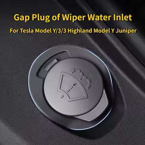 Gap Plug of Wiper Water Inlet for Tesla Model Y/3/3+/Y Juniper 2025 Gap Plug Prevent Liquid Intrusio