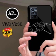 Case vivo v23e 4G/5G [Couple MOTIF] - Custom Case - Casing hp - Hardcase - Softcase - Glossy Shiny C