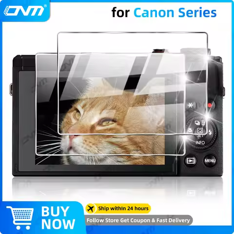 2PCS Tempered Glass for Canon PowerShot G7X Mark III G7XII G9X G9XII G5X G5XII V10 Screen Protector 