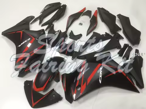 Full Body Kits for CBR 250 RR 2011 - 2014 matte Black Red Abs Fairing for Honda Cbr250rr 2014 Fairin