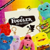 Tooth Monster Fuggler Plush Keychain pendant Cute Spongebob Plush Dolls Toy