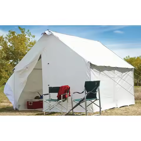 Heavy-Duty 10x12 Foot Canvas Wall Tent Floor