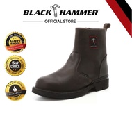 Original Blackhammer Leather Mid Cut Safety Shoes BH4664