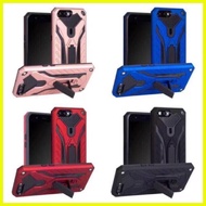 ♞For Oppo A3s A5S A7 A37 A71 A83 A5 2020 A9 2020 Robot Case with Ring Stand