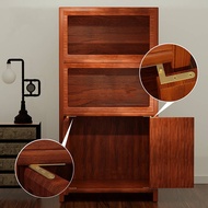 TasteTasty 1 Pair Copper Hinges With Up And Down Hinges Furniture Hinge Tone Rotary Hidden Hardware 
