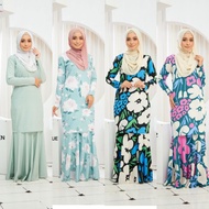 Afa Design Baju Kurung Payung Kembang Chiffon