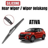 PERODUA ATIVA Rear Wiper Blade Wiper Belakang Rubber Silicone Wiper Windscreen Rear Wiper Blades 12