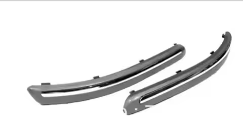 FOR VW Polo GTI 9N3 Front Bumper Guard Strip Chrome Trim Insert