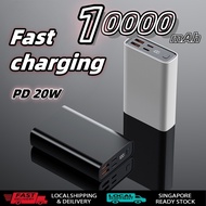 Powerbank 10000mAh 66W Super Fast Charge Power Bank With LED Display Big Battery