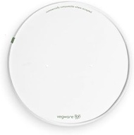 Vegware 185-Series Compostable Food Bowl Lids, Case of 300, Hot Food Vents, Paper Flat Top Fits all