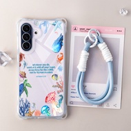 Latest Dreamy Anti-Fall World of the Sea Lanyard Case Infinix Hot 50I 50 4G Smart 10 20 20C Tecno Sp