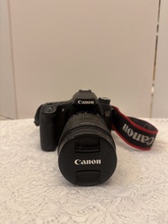 Canon EOS 70D with 18-135mm Lens