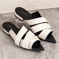 LAPEPA YUK - ZENDA Sandals Korean Casual FlatWanita 2cm Height Size 36 - 40 Soft Slop Sandals for Wo