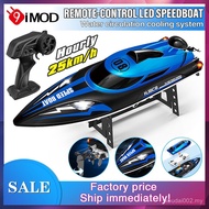 9IMOD HJ808 RC Boat 2.4G High-Speed Remote Control Boat 25Km/h for Adults and Kids LGMV