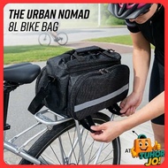 Waterproof 600D Polyester 8L Carrier Bike Bag - 14024