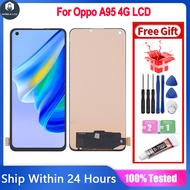 Original LCD Compatible For OPPO A95 4G Reno 6Lite A96 5G PFUM10 LCD Screen Display Touch Screen Dig