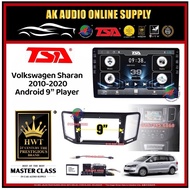 T5 DSP CarPlay◾ TSA Volkswagen VW Sharan 2010 - 2020 Android 9'' inch Car Player Monitor