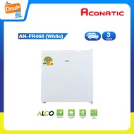 ALCO ตู้เย็นมินิบาร์ ขนาด 1.7 คิว ความจุ 46.8 ลิตร รุ่น AN-FR468 White สีขาว (รับประกันคอมเพลสเซอร์ 