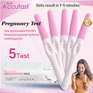 5 Pcs ACCUFAST One Step Pregnancy Test Kit 99.99% Accuracy Midstream