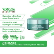 Jm Solution Marine Luminous Pearl Deep Moisture Eye Patch (60patchs)[Made in Korea]