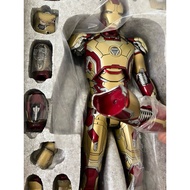 ** Torn right-arm ** Hot Toys Iron Man 3 MMS197 D02 MK42 Mark 42 1/6 Scale * bib *