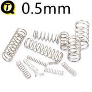 Spring Steel Strong Compression Small Spring 0.5MM Shock Absorption Spring Small Spring Yellow Press
