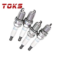 TOKS 4PCS 12290-RB0-J11 Iridium Spark Plug DIFR6D 13 fit For Honda CRZ 1.5L L4 2012-2014 12290RB0J11