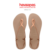 HAVAIANAS รองเท้าแตะ Luna Sandals ROSE GOLD 41296975282F_C3GDXX