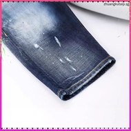 2025 Spring Summer DSQUARED2 Jeans Shorts D2 pped Pants Trendy Men Washed Frayed Patch m-fit Mi-elas