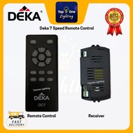 DEKA Ceiling Fan 7 Speed Remote Control and PCB Board (DC7)(for DC Motor Ceiling Fan)